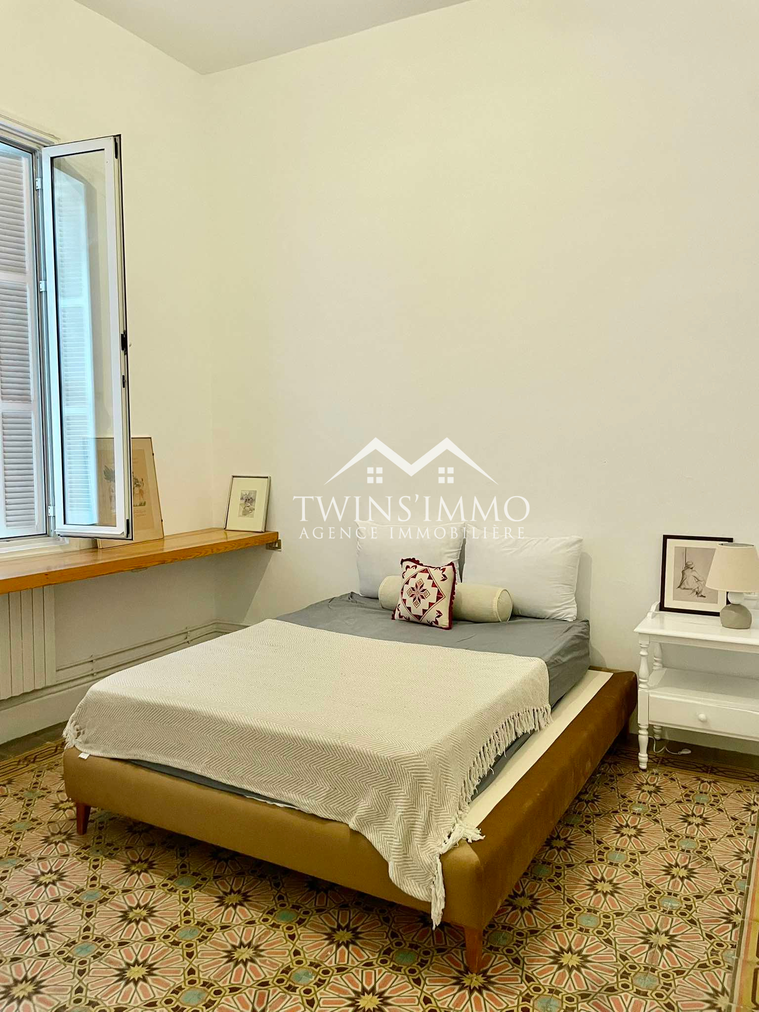 La Marsa Marsa Ennassim Location Maisons Villa de plain pied meuble  la marsa