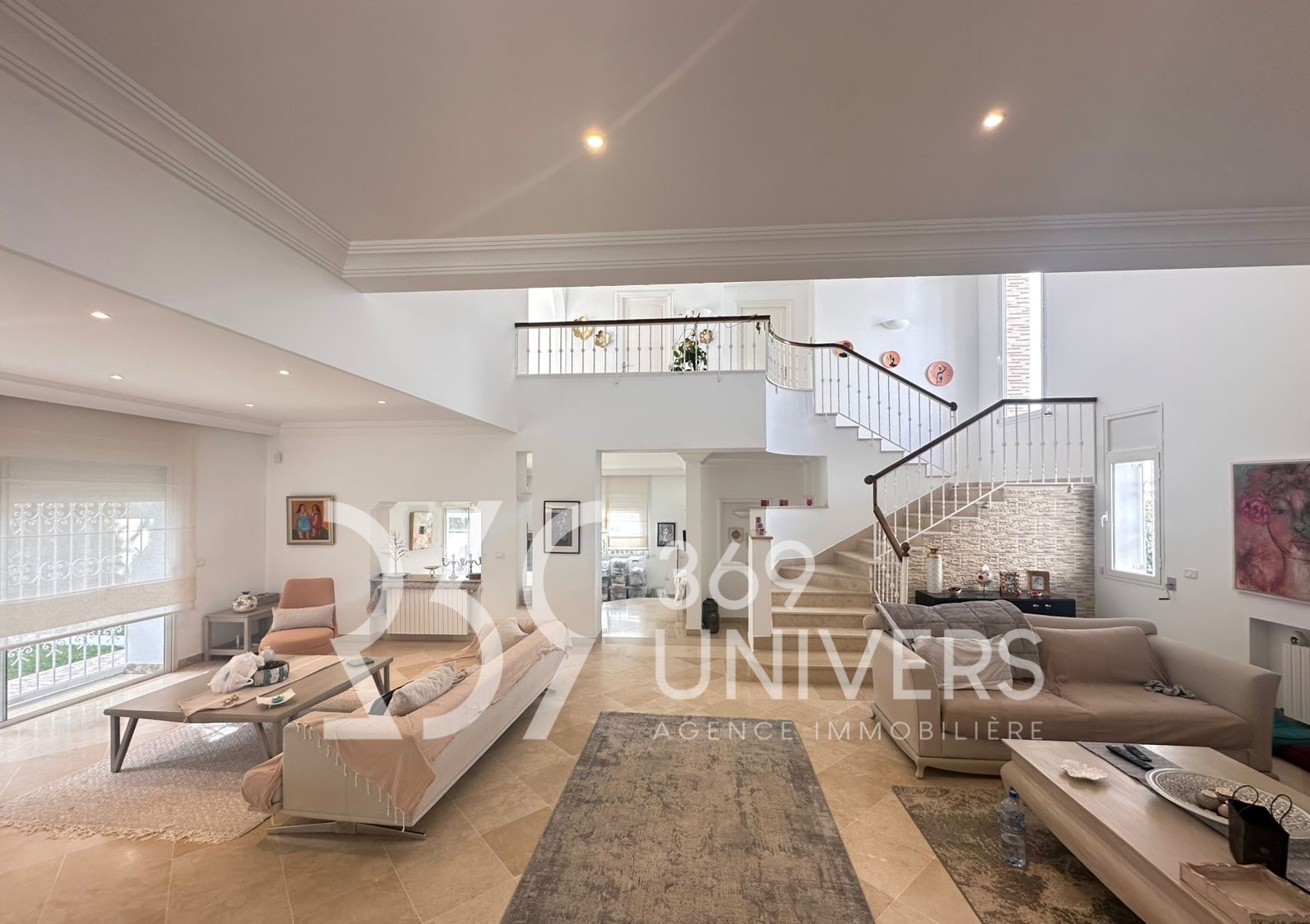 La Marsa Gammart Location Maisons Villa avec vue dgage  gammarth ref rh145