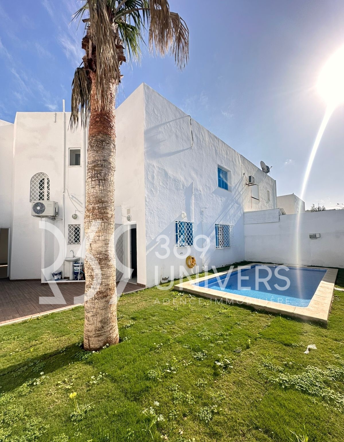La Marsa Cite El Khalil Location Duplex Duplex avec piscine  la marsa ref rd056
