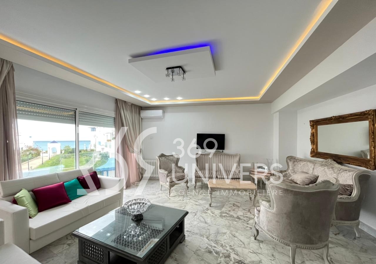 La Marsa Gammart Location Duplex Duplex avec vue sur mer  gammarth ref rd057