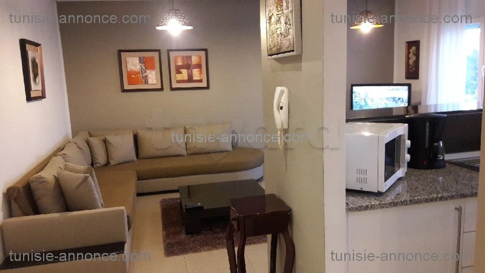 El Menzah El Manar 1 Location Appart. 2 pices Appart situ  manar 1