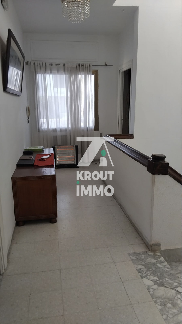 El Menzah El Manar 1 Location Appart. 2 pices Etage de villa pour usage bureautique