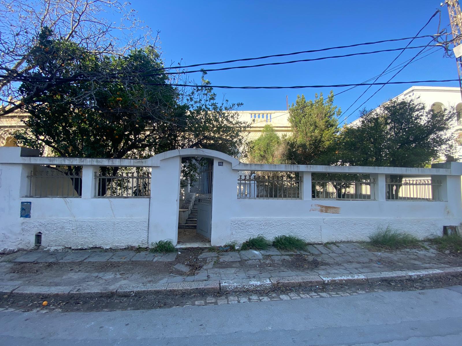 Cite El Khadra Kheireddine Pacha Vente Appart. 1 pice Terrain bati