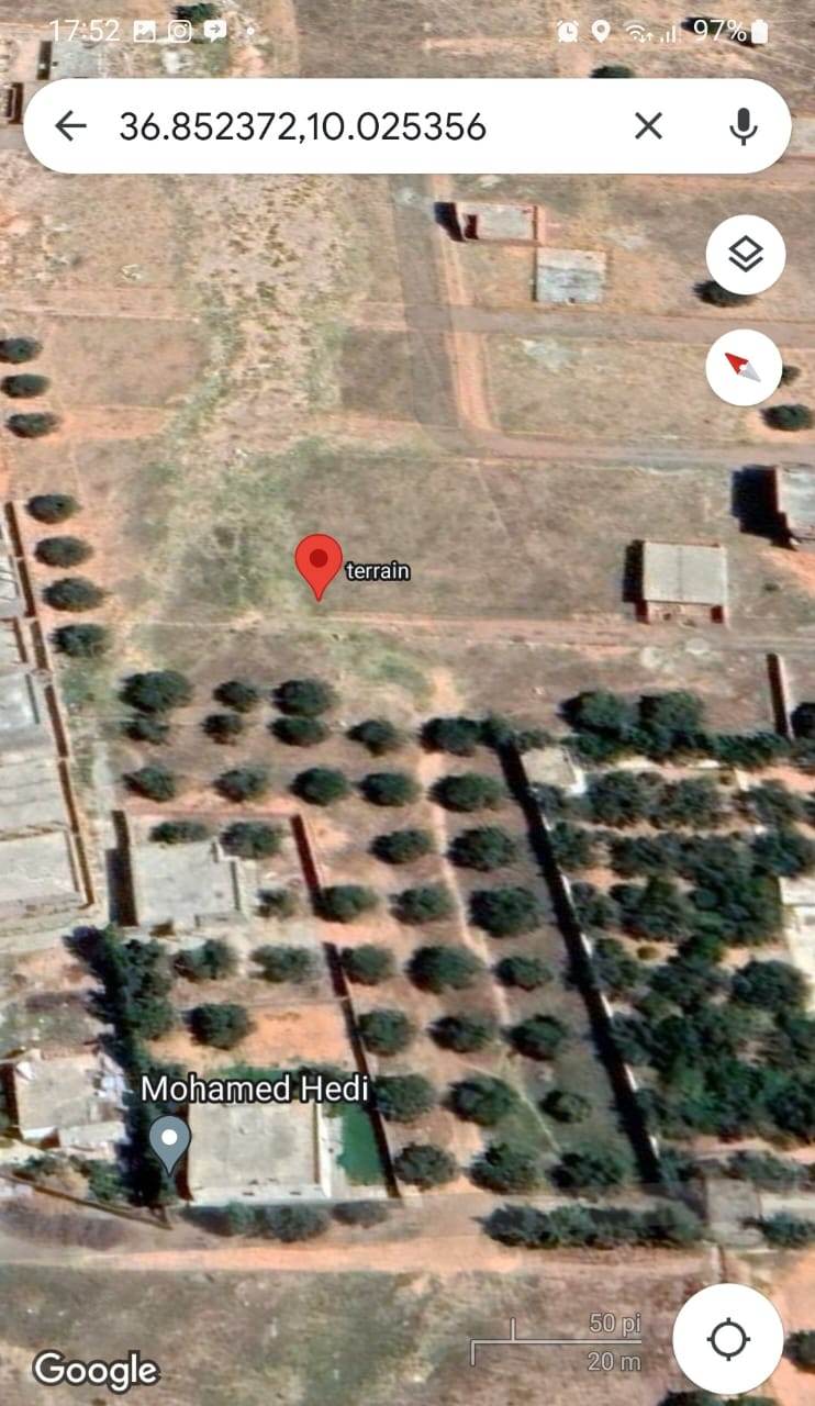 Oued Ellil Oued Ellil Terrain Terrain nu Terrain bonne ocasion