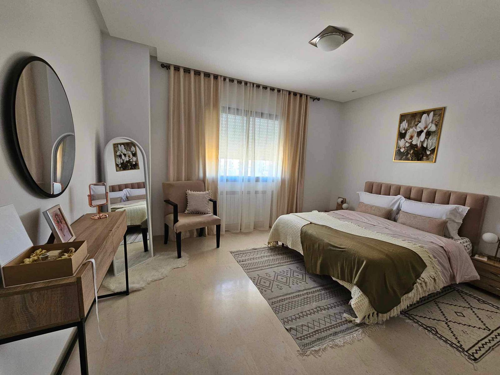 Ain Zaghouan Jardins de Carthage Location Appart. 2 pices Chic s1 aux jardin de carthage