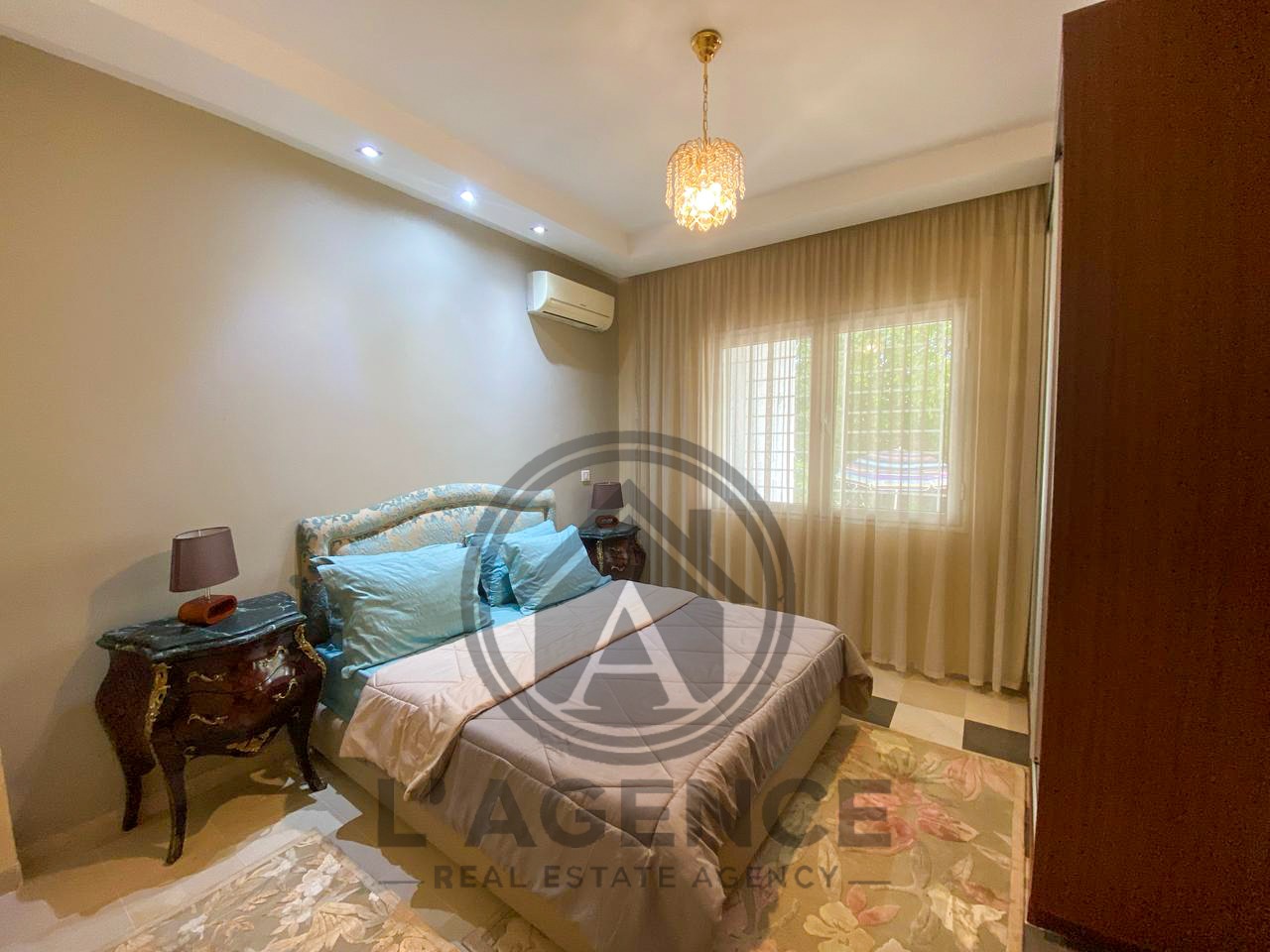 La Marsa Sidi Daoud Location Appart. 1 pice Appartement s1 meubl a sidi daoued avec jardin