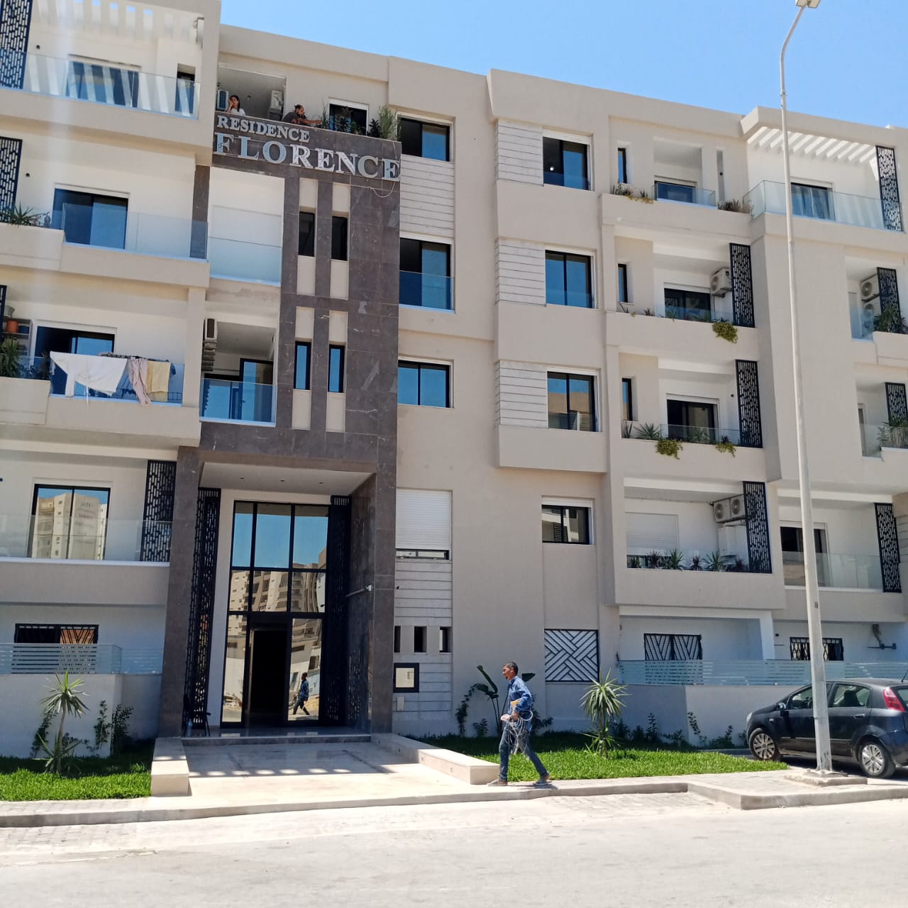 Sousse Jaouhara Sahloul Location Appart. 3 pices S plus 2 avec parking sous sol
