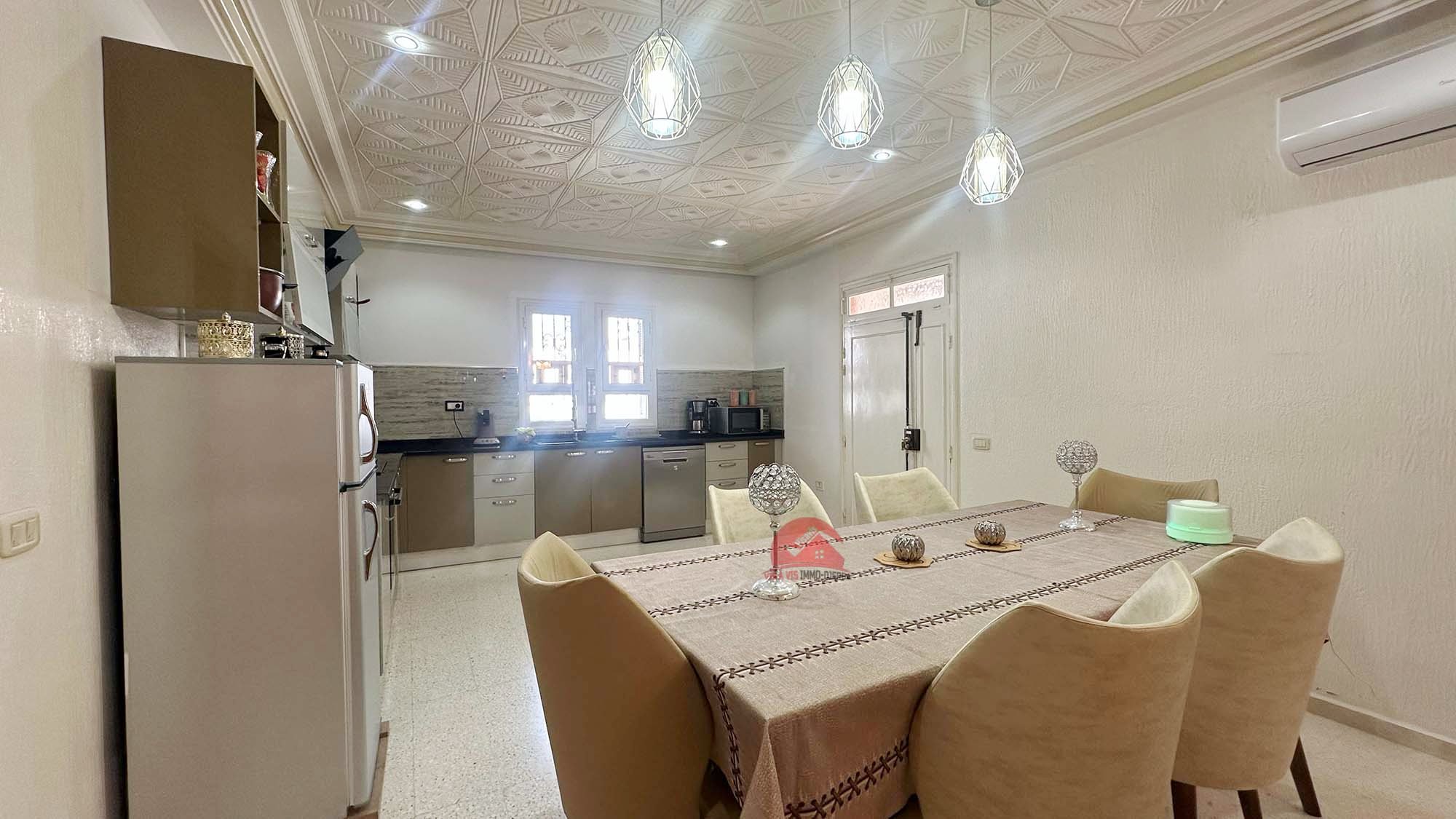 Djerba - Midoun Midoun Vente Maisons Grande villa avec meuble a djerba midoun za