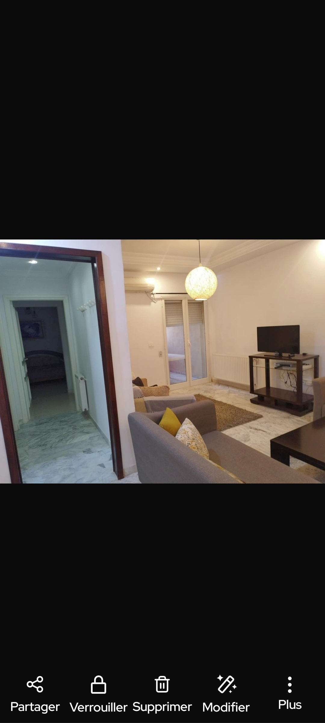 Carthage Cite Mohamed Ali Location Appart. 3 pices Belle appartement s 2