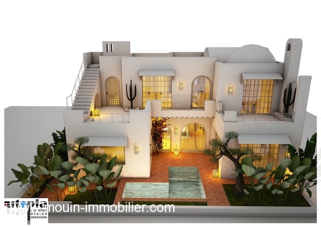 Hammamet Hammamet Vente Maisons Villa fiori hammamet zone craxi av1895