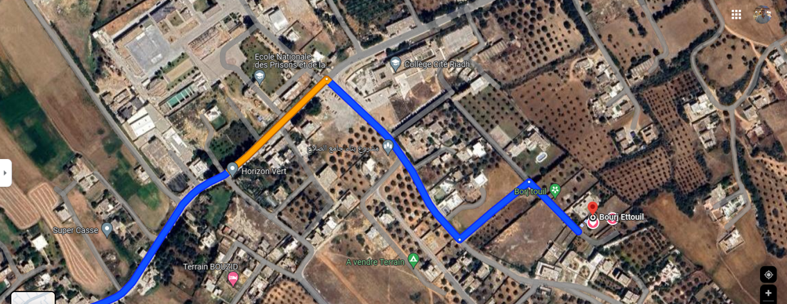 Raoued Borj Touil Terrain Terrain nu Trs bonne opportunit de terrain