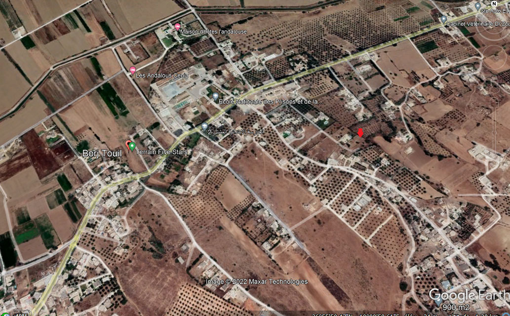 Raoued Borj Touil Terrain Terrain nu Trs bonne opportunit de terrain