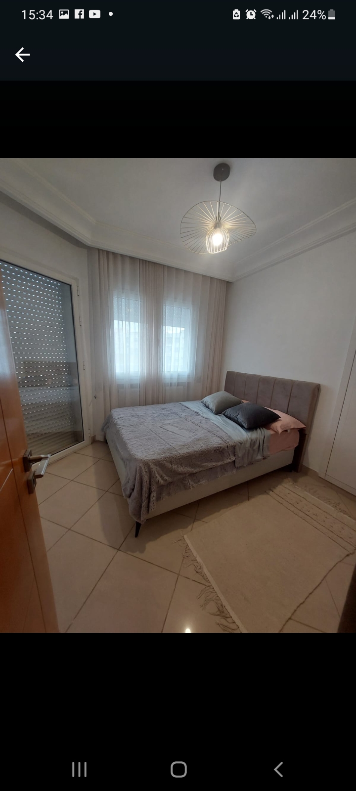 El Menzah El Menzah 1 Location vacances Appart. 1 pice Coquet s1 meubl  aucentre urbain nord