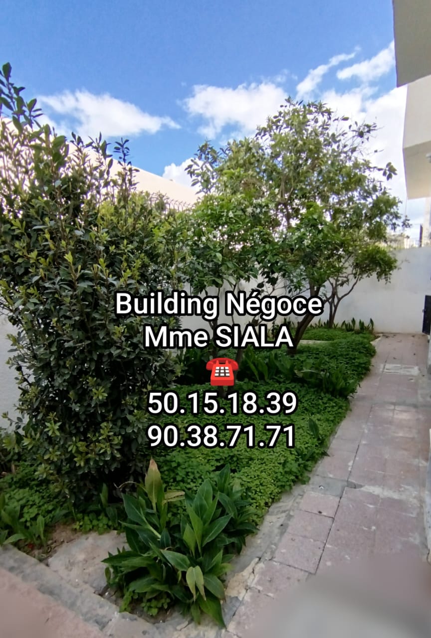 La Soukra Borj Louzir Location Maisons Borj louzir spacieux rdc villa avec jardin