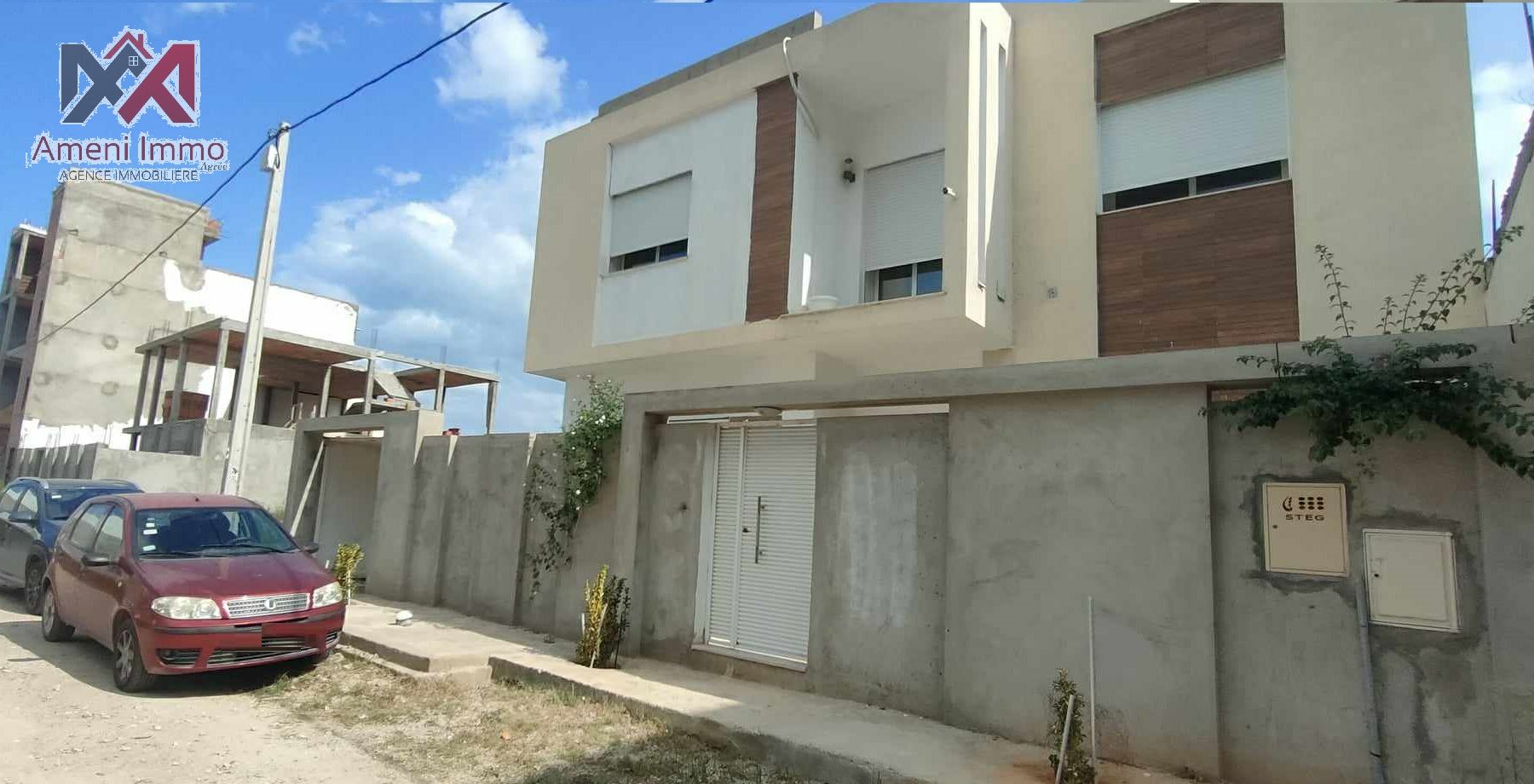 Rades Rades Plage Vente Maisons Villa style amricain s4   rades plage