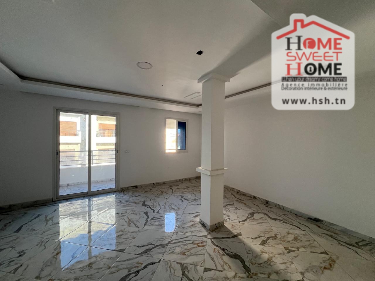 Ain Zaghouan Ain Zaghouan Location Appart. 2 pices Bureau samuele  l'aouina