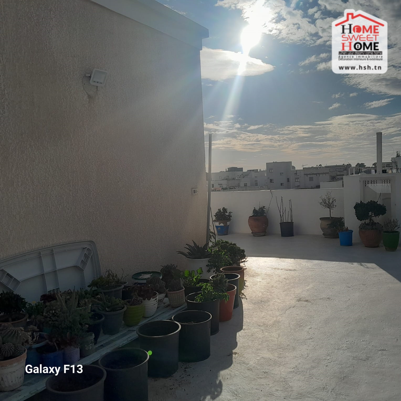 El Kram Le Kram Est Vente Appart. 3 pices Etage de villa s3 balkis au kram