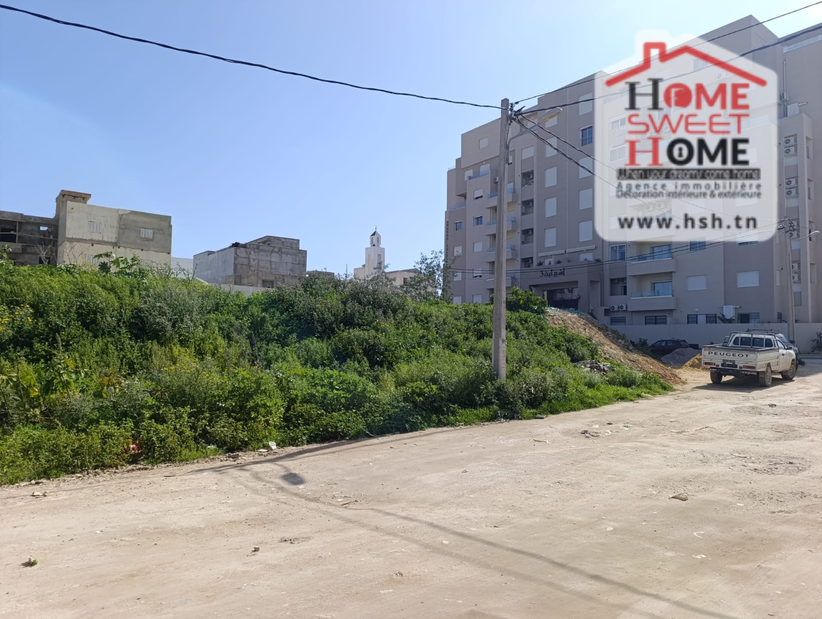 La Marsa Cite Bhar Lazreg Terrain Terrain nu Terrain promoteur jakob  bhar lazreg