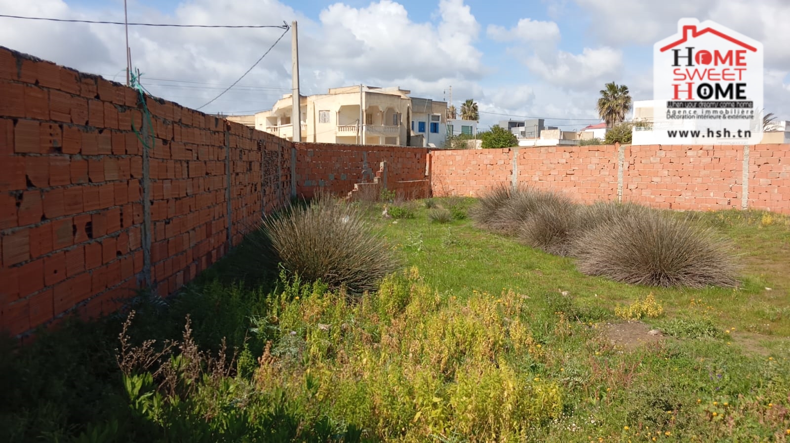 Raoued Raoued Terrain Terrain nu Terrain villa fioral  raoued plage