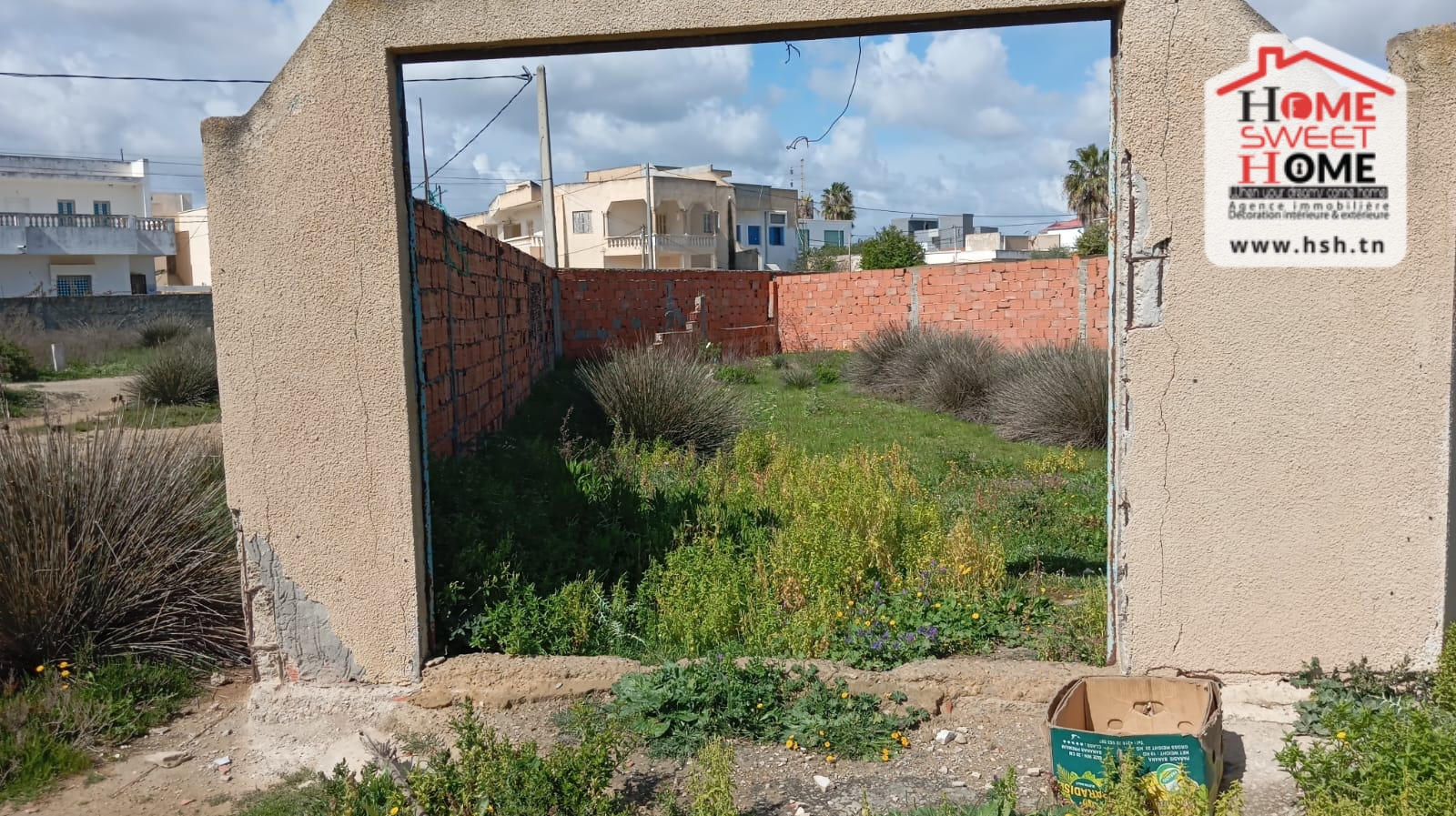 Raoued Raoued Terrain Terrain nu Terrain villa fioral  raoued plage