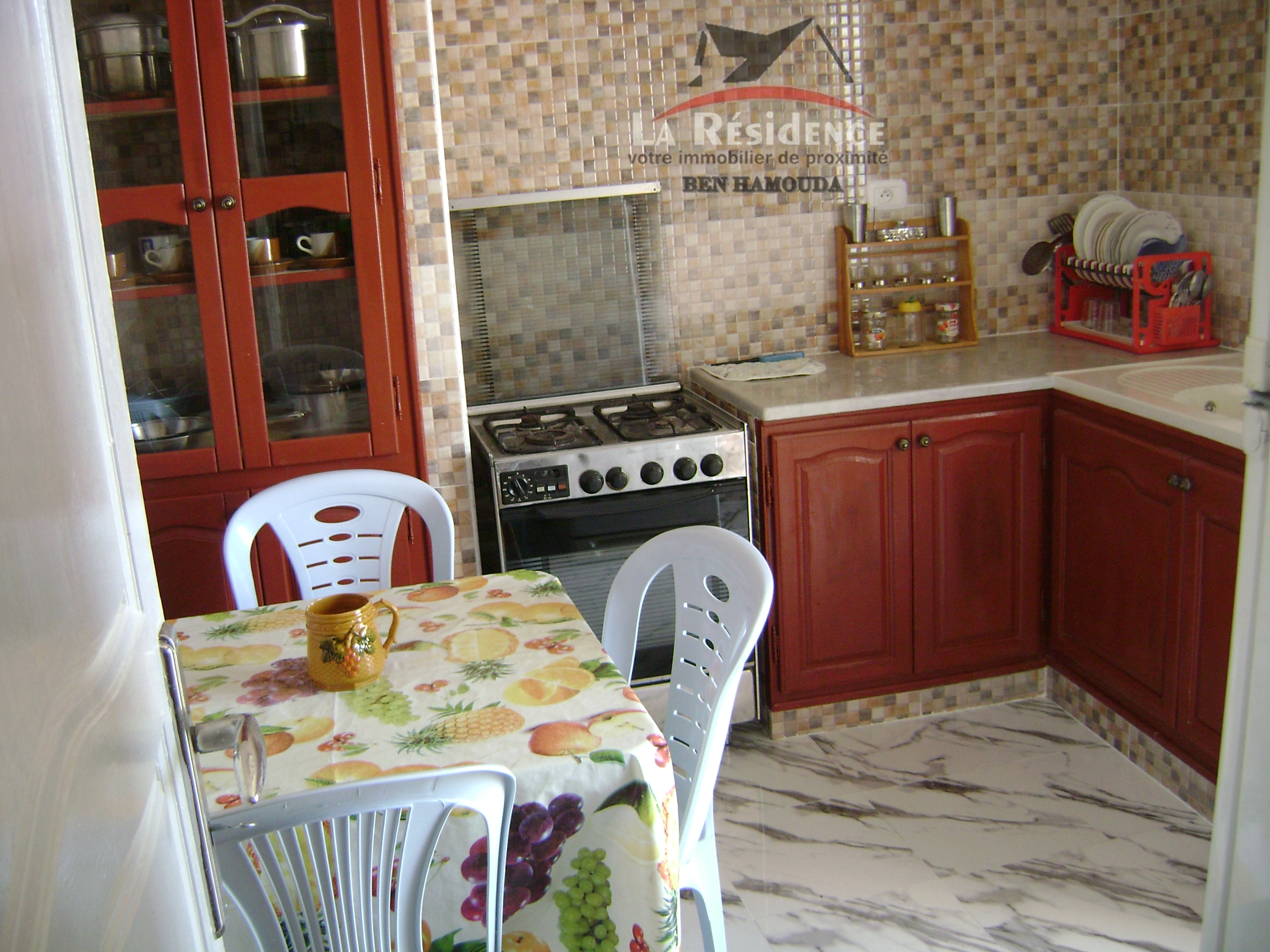 Bizerte Nord Cite Chourouk Sidi Salem Location vacances Appart. 2 pices Appartement meubl  sidi selem