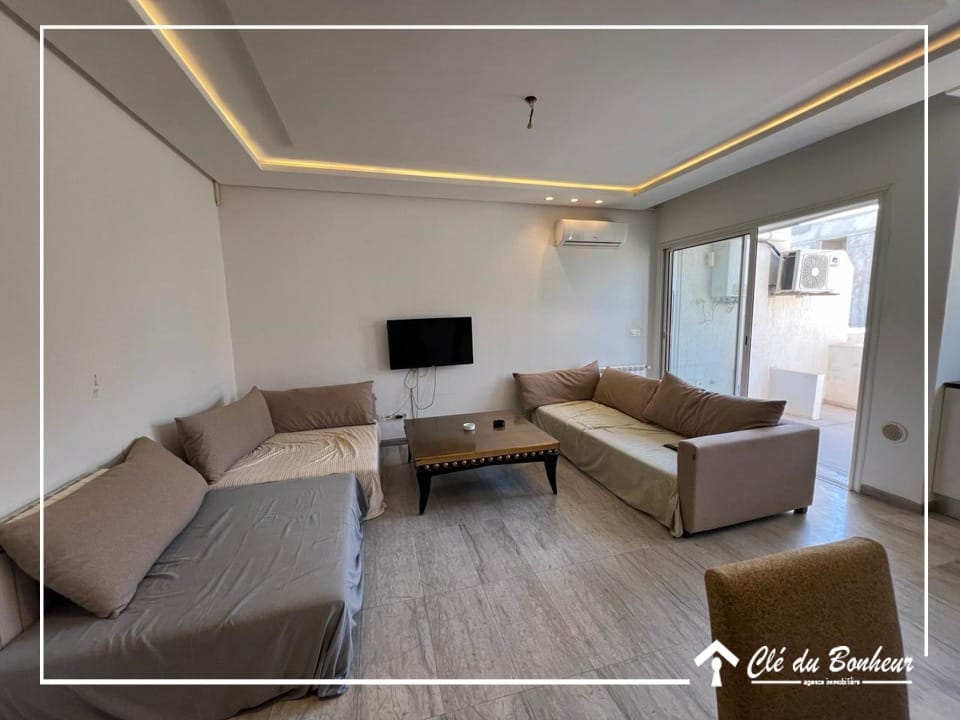 La Marsa El Aouina Vente Appart. 1 pice Appartement s1 avec terrasse prs clinique soukra