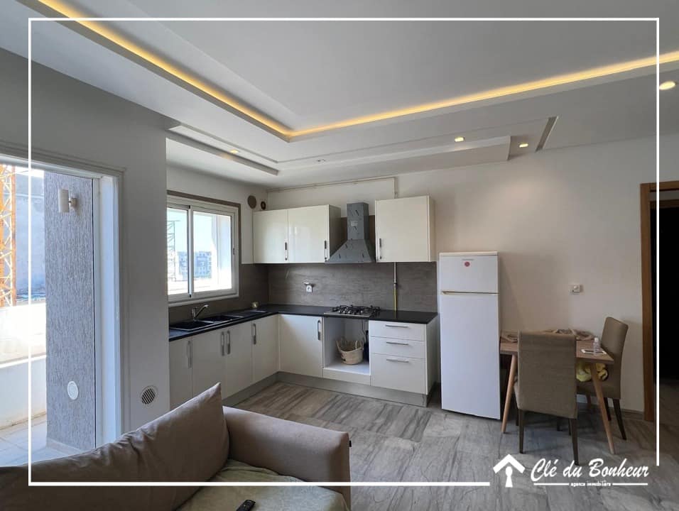 La Marsa El Aouina Vente Appart. 1 pice Appartement s1 avec terrasse prs clinique soukra