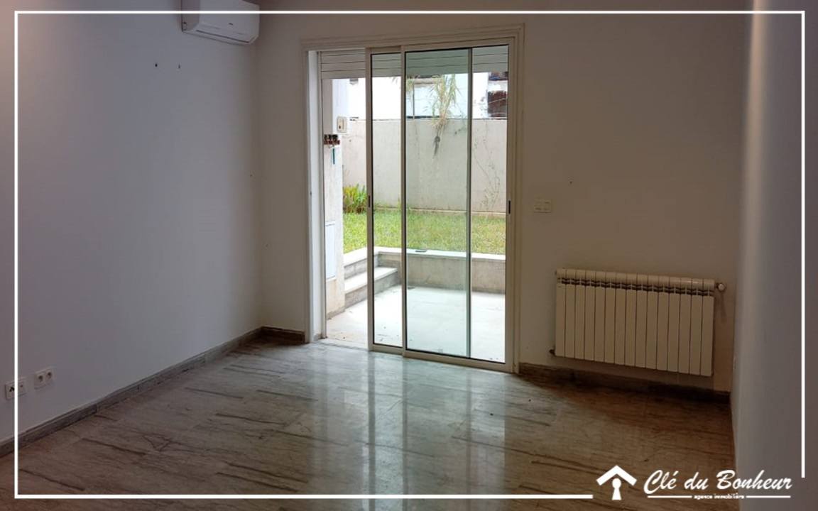 La Marsa El Aouina Vente Appart. 2 pices Appartement s2 avec jardin  l'aouina