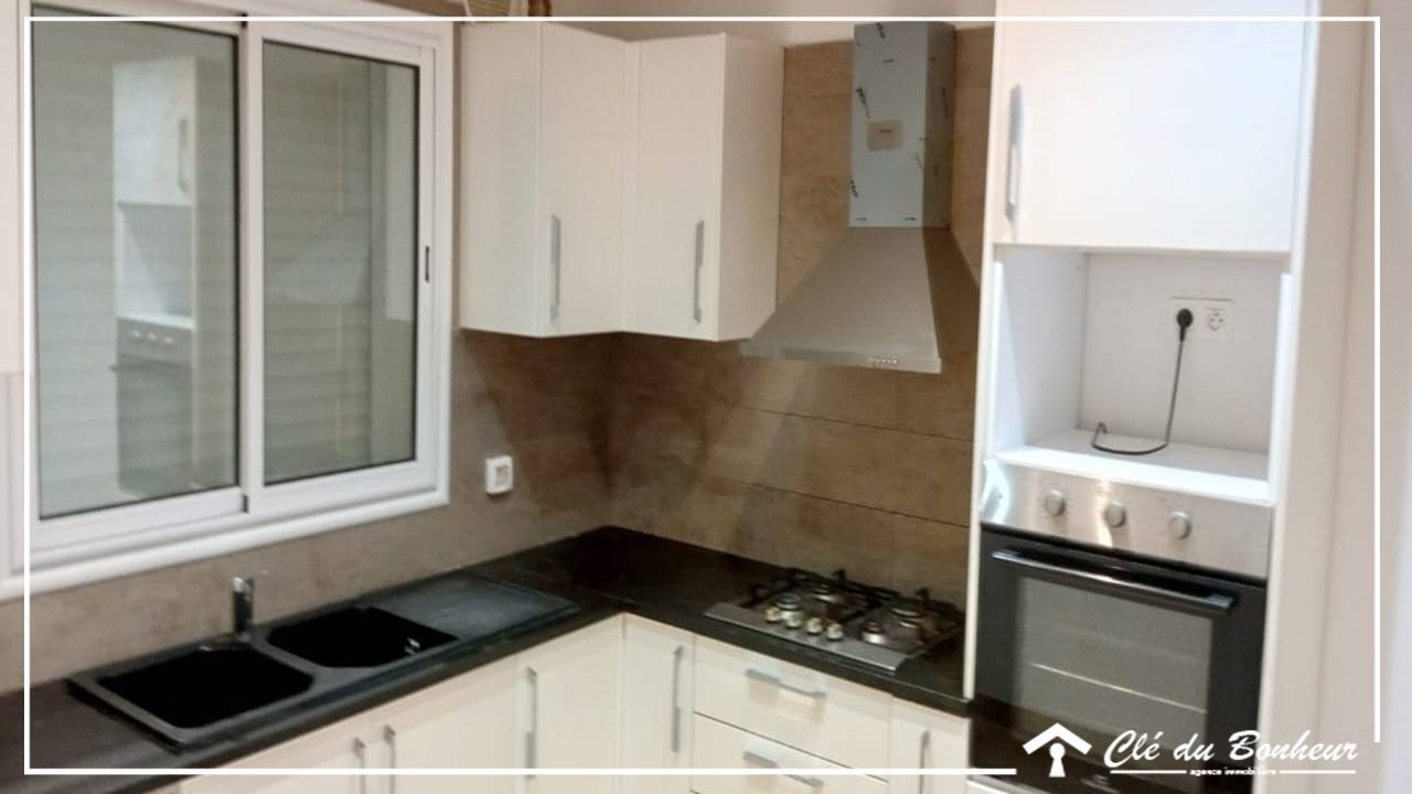 La Marsa El Aouina Vente Appart. 2 pices Appartement s2 avec jardin  l'aouina