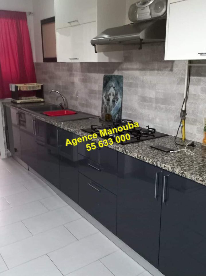 Mannouba La Mannouba Vente Appart. 3 pices Av s23au ref 1254