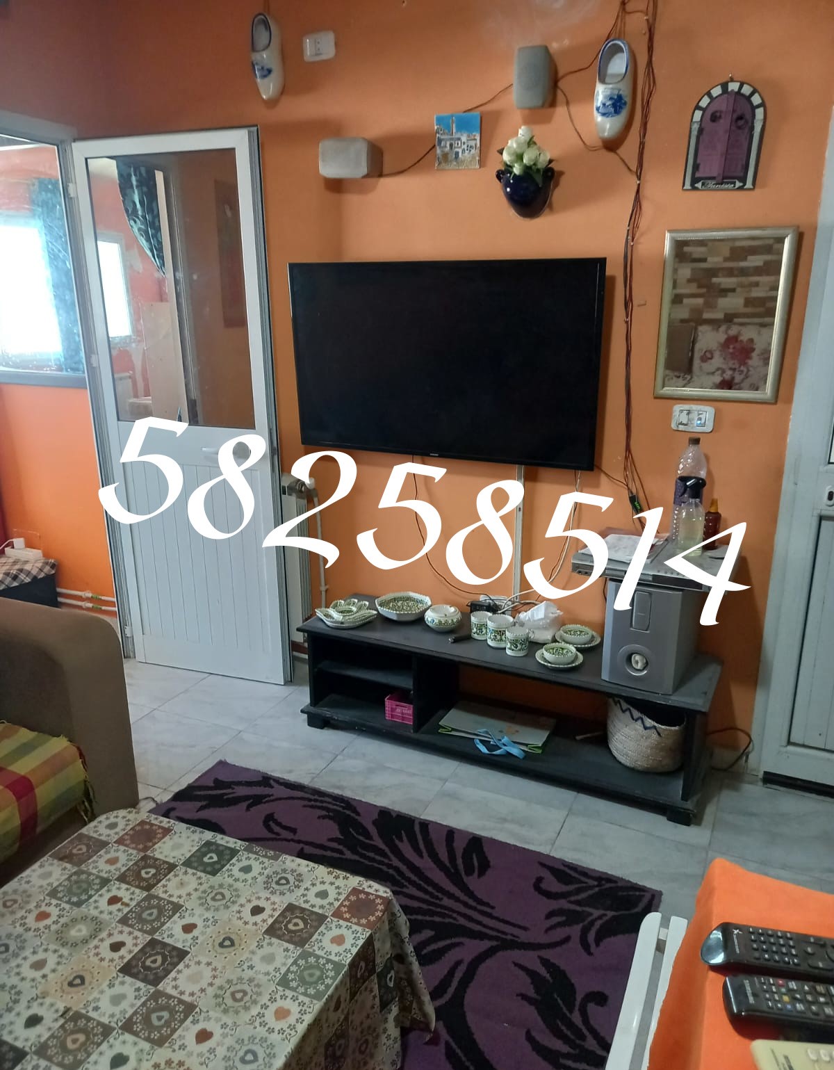 La Marsa El Aouina Location Appart. 1 pice Meuble aouina  tel 58258514 fb7640