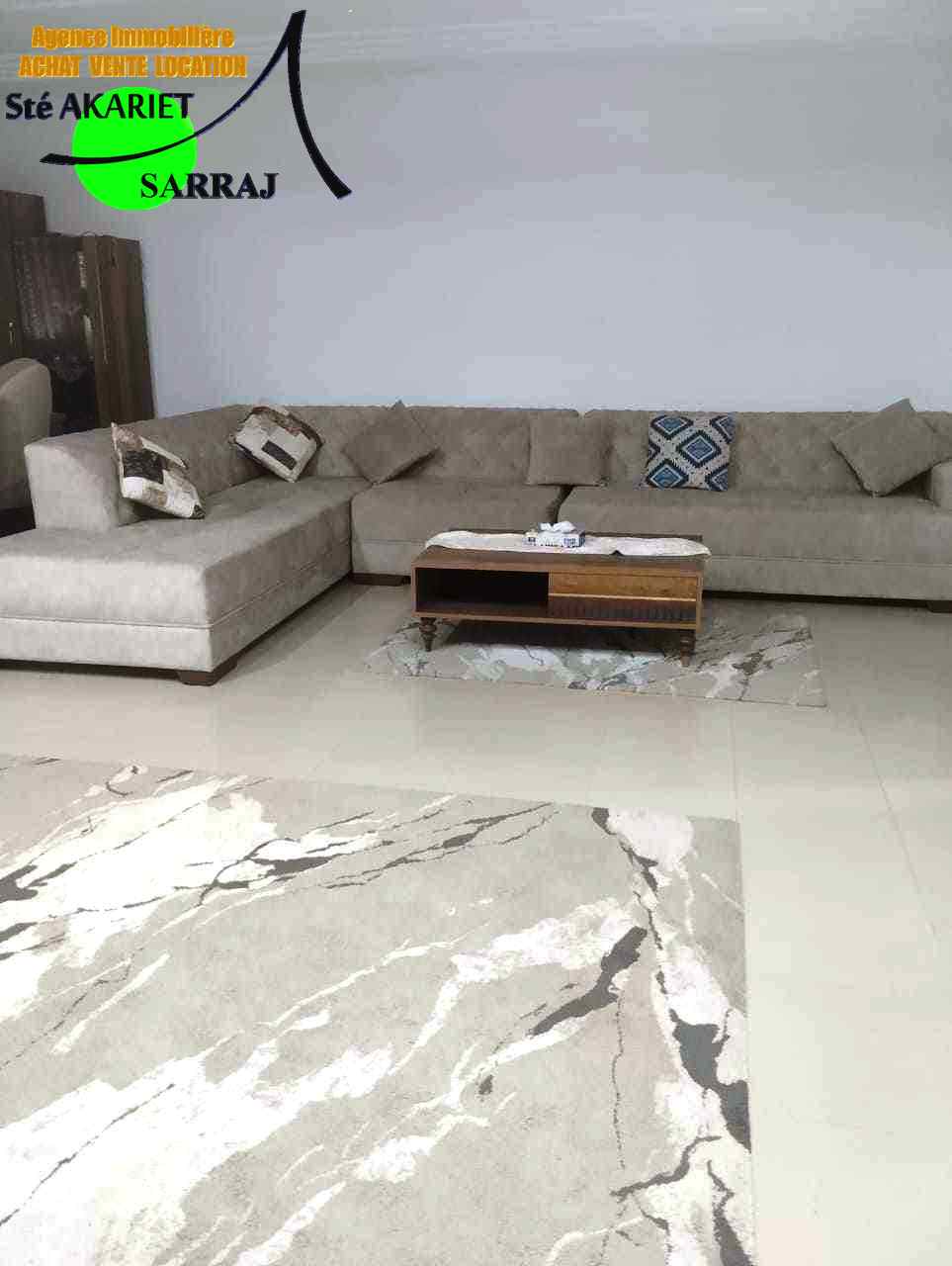 Hammam Sousse Hammam Sousse Vente Appart. 4 pices Lux appartement meubl s3  hammem sousse