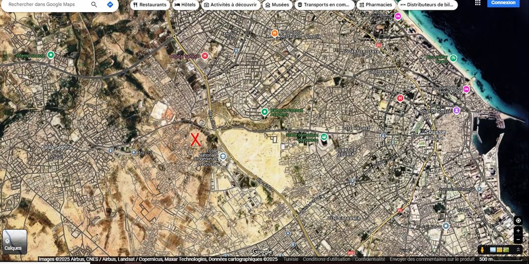 Kalaa Essghira Kalaa Essghira Terrain Terrain nu Terrain d'investissement 3455m  kala seghira