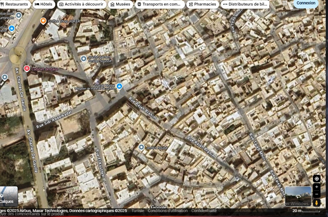 Hammam Sousse Hammam Sousse Gharbi Terrain Terrain nu Lot 327 pas loin salle de ftes ines hammem sousse