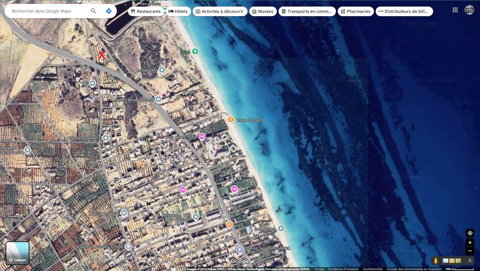 Akouda Chatt Meriem Terrain Terrain nu Terrain 364m prs tergui  droit chatt mariem