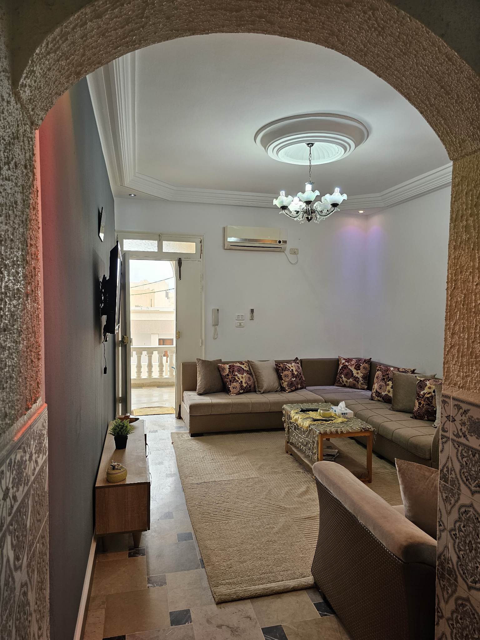 Djerba - Houmet Essouk Djerba  Location Appart. 2 pices Un s2 meubl