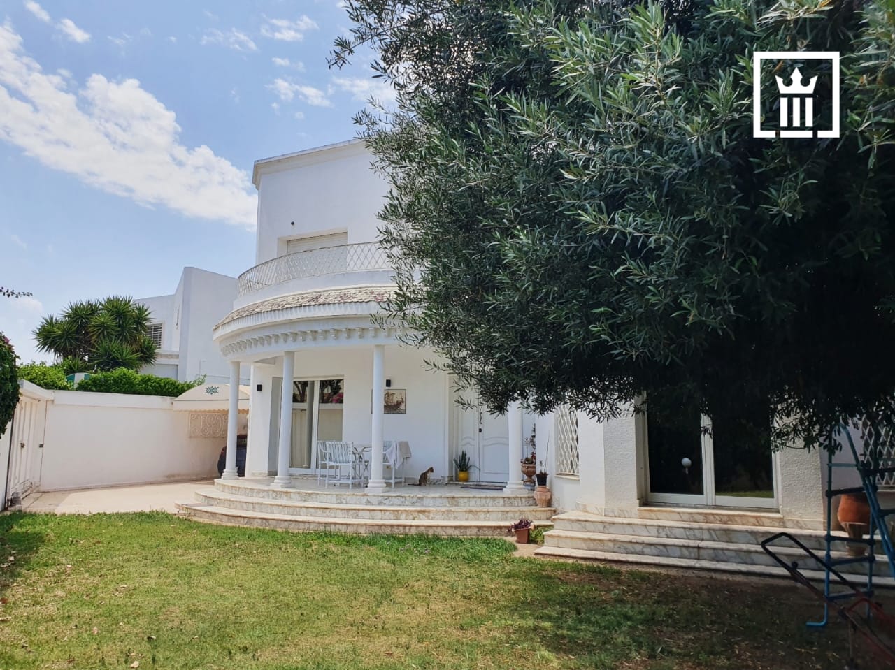 Carthage Cartage Byrsa Vente Maisons Villa avec jardin a carthage