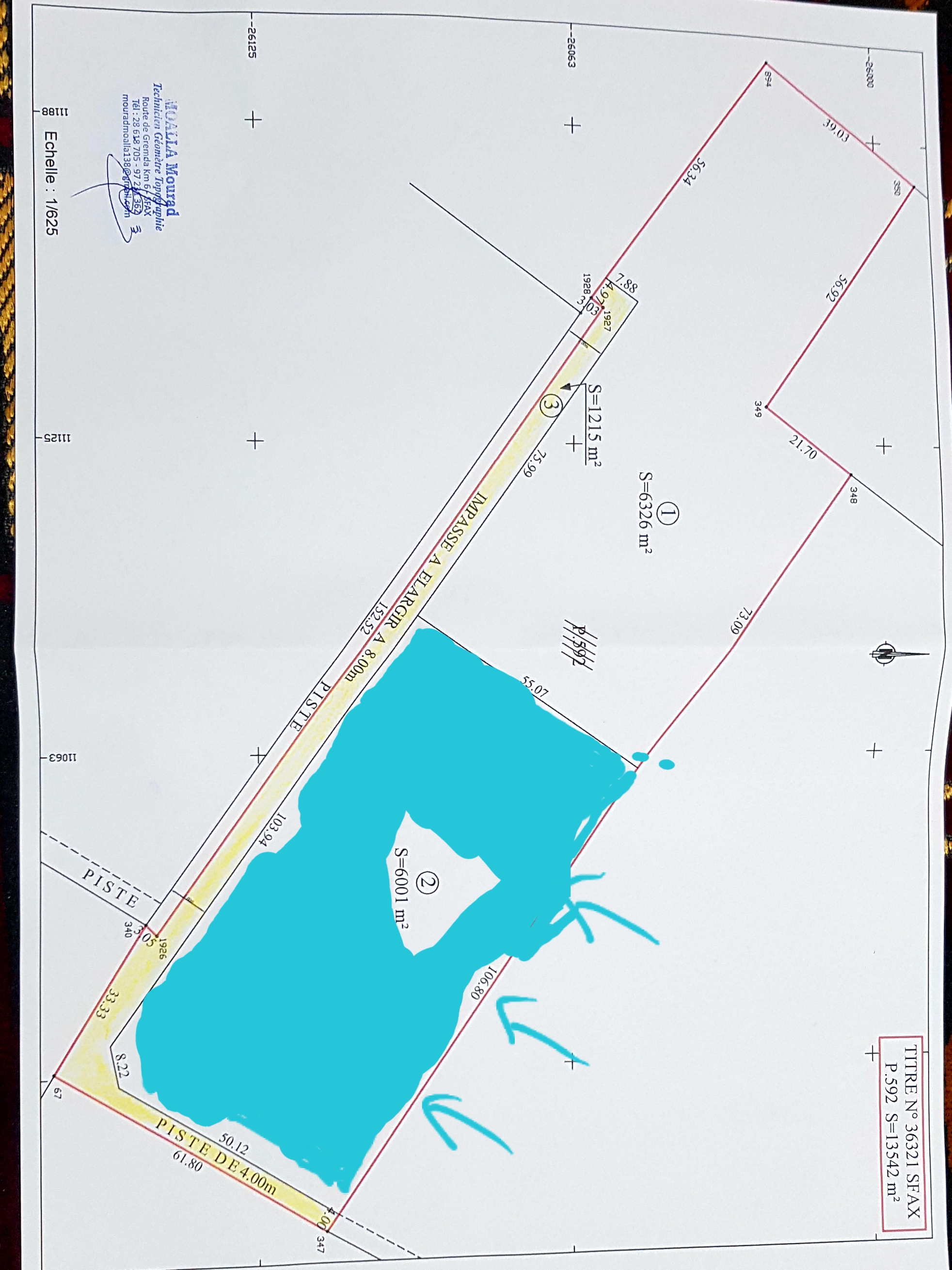 Sakiet Ezzit Sakiet Ezzit Vente Surfaces Terrain rectangle