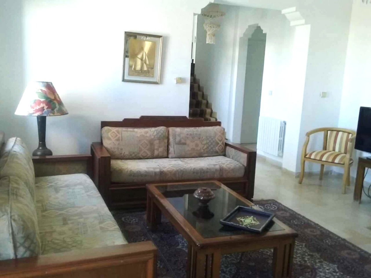 La Marsa Sidi Daoud Location Appart. 3 pices Duplex agrable