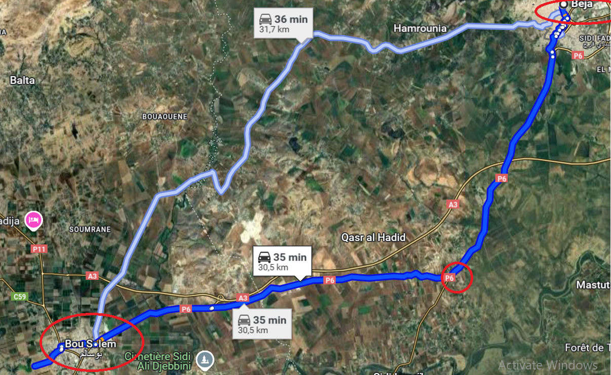 Beja Nord Beja Terrain Terrain nu Un terrain idal pour un projet immobilier