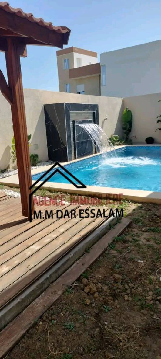 Kelibia Dar Allouche Vente Maisons Villa avec piscine prs de la plage