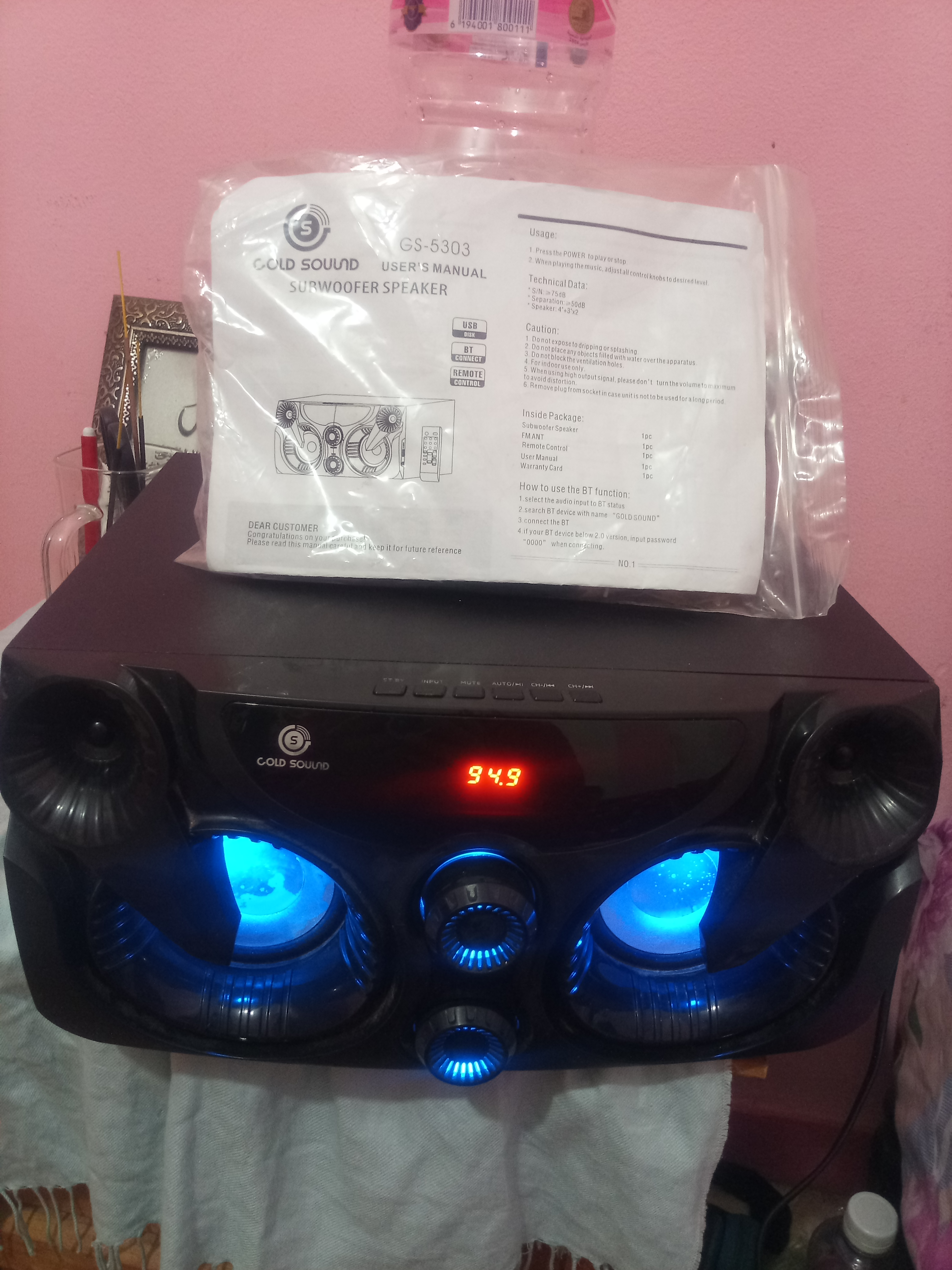 Hammam Chatt Borj Cedria Haut-parleur autoradio Autre Baffle gold sound