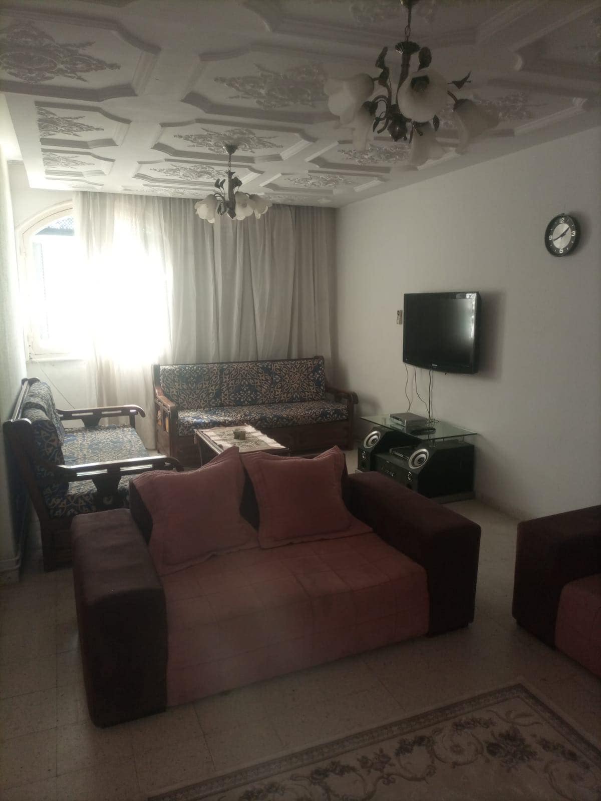 El Menzah El Manar 2 Location Appart. 4 pices Appart s3 situ  manar 2 meubl