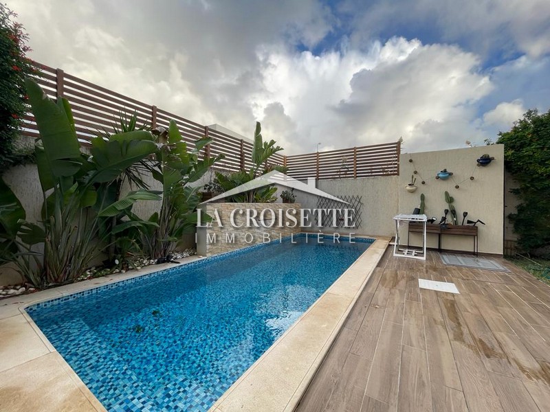 La Soukra La Soukra Location Maisons Villa s3 avec piscine  la soukra mvl1497