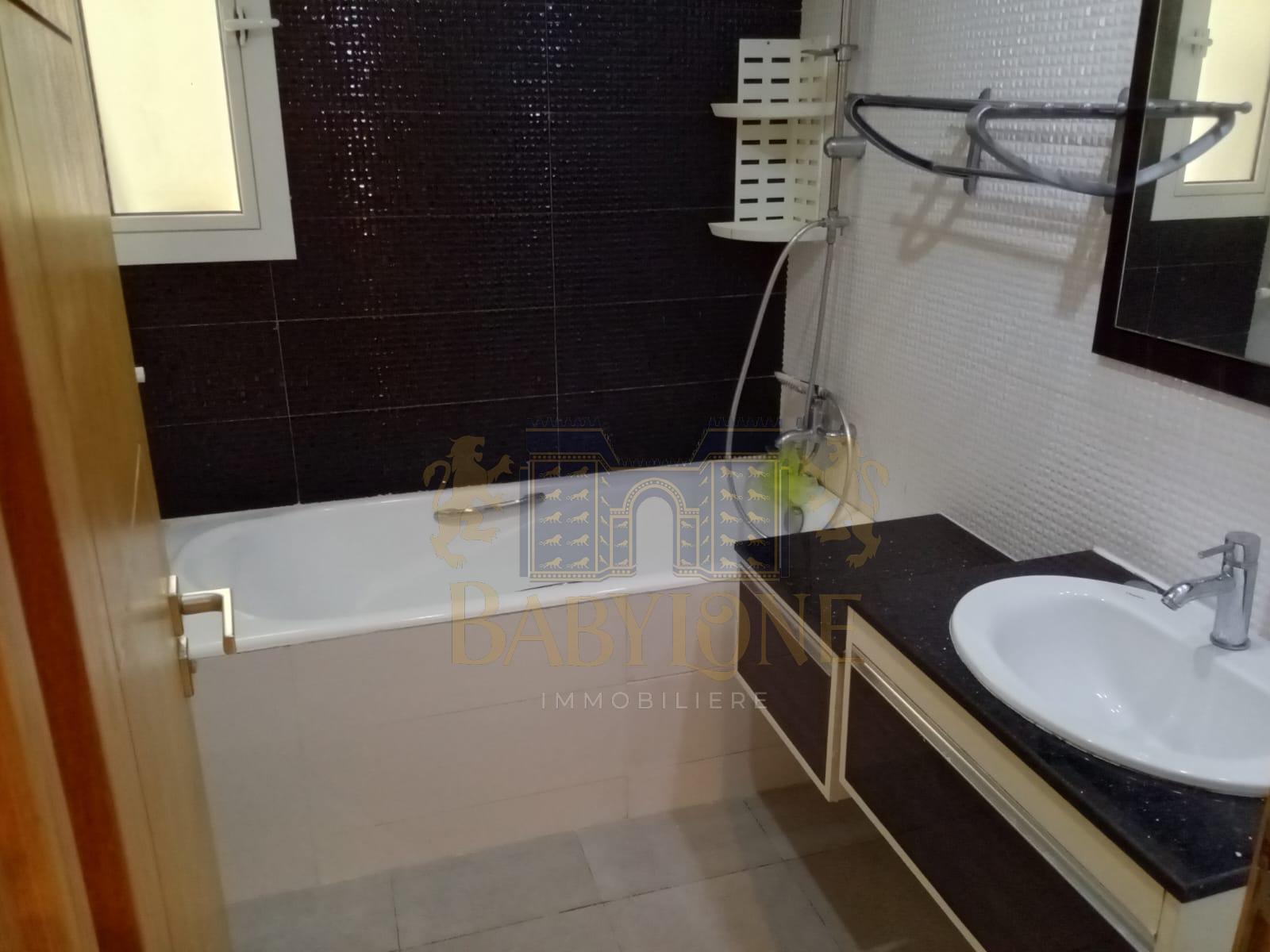 Ain Zaghouan Jardins de Carthage Location Appart. 3 pices S2 aux jardins de carthage rf 217a