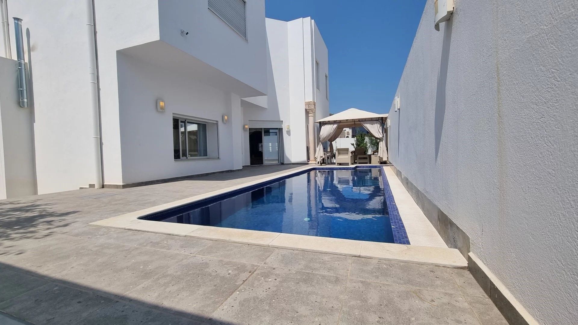 La Marsa Gammart Location Maisons Villa avec piscine   gammarth