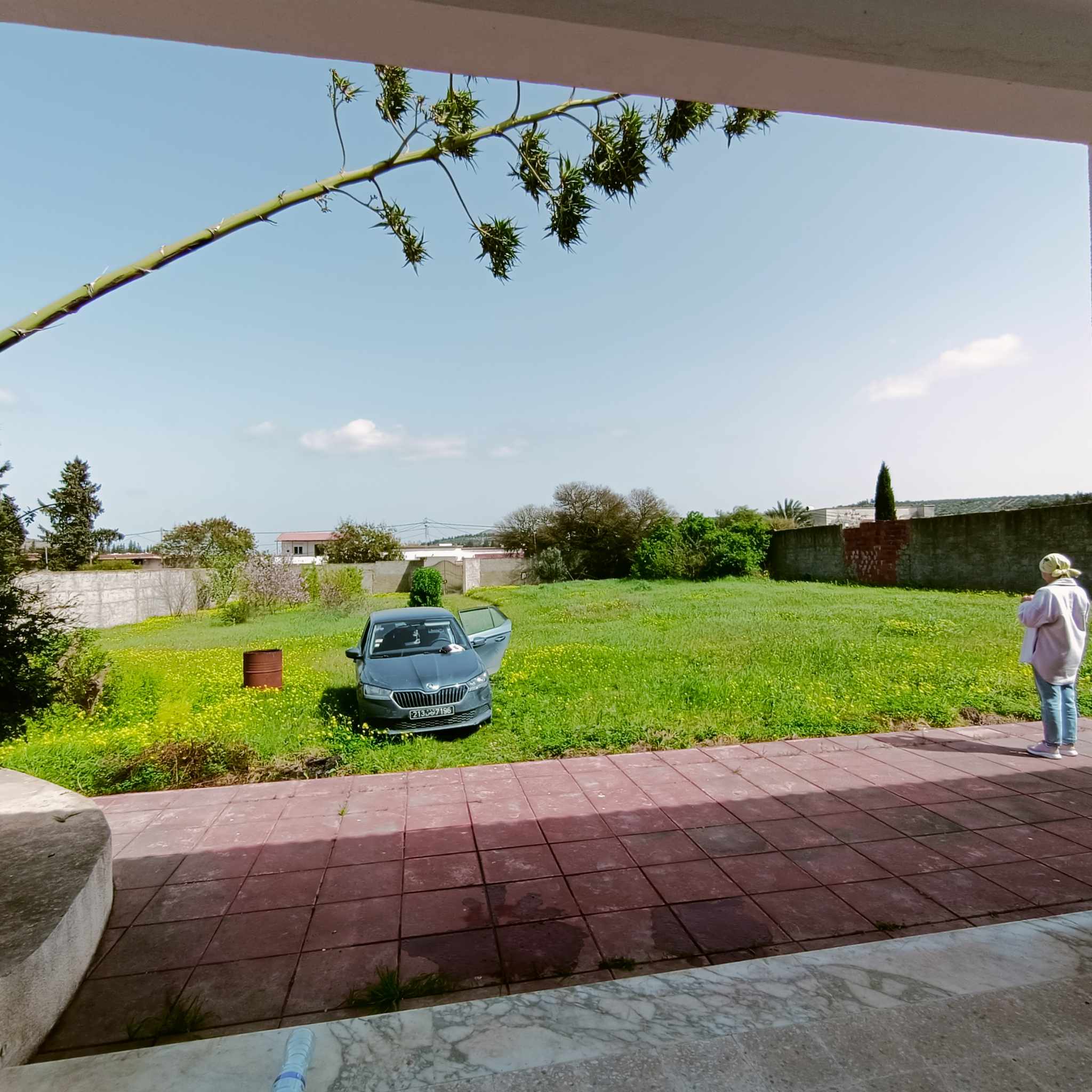 Sidi Thabet Bejaoua 2 Terrain Terrain agricole Terrain 3000m2 avec maison
