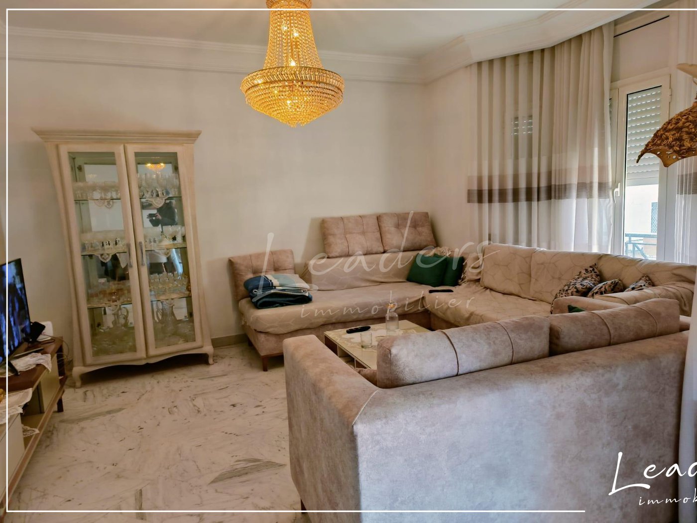 La Marsa Berge Du Lac Vente Appart. 2 pices Appartement s2   la marsa superficie de 95 m