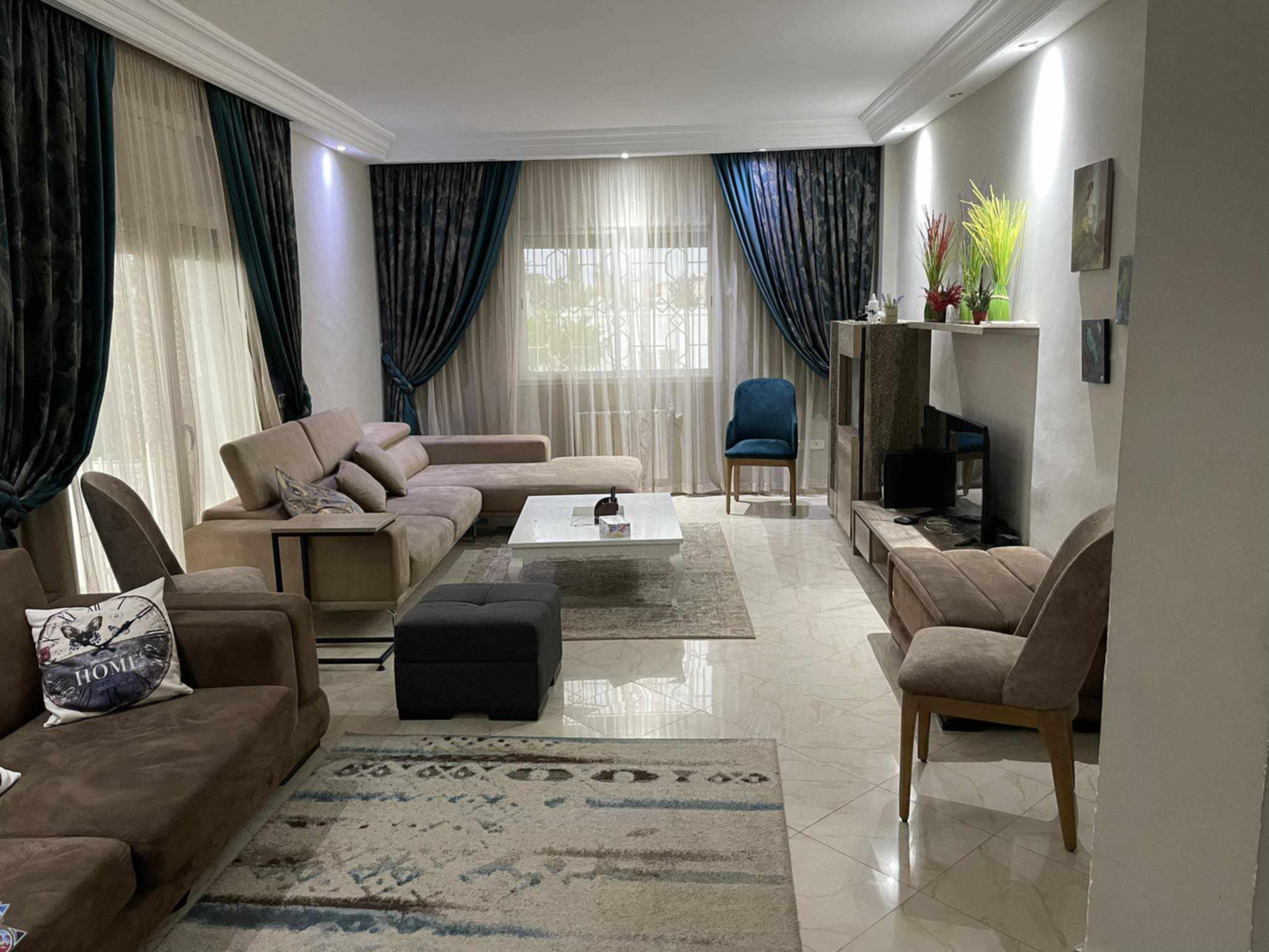 La Soukra Chotrana 3 Location Appart. 2 pices Appartement  condominium vide