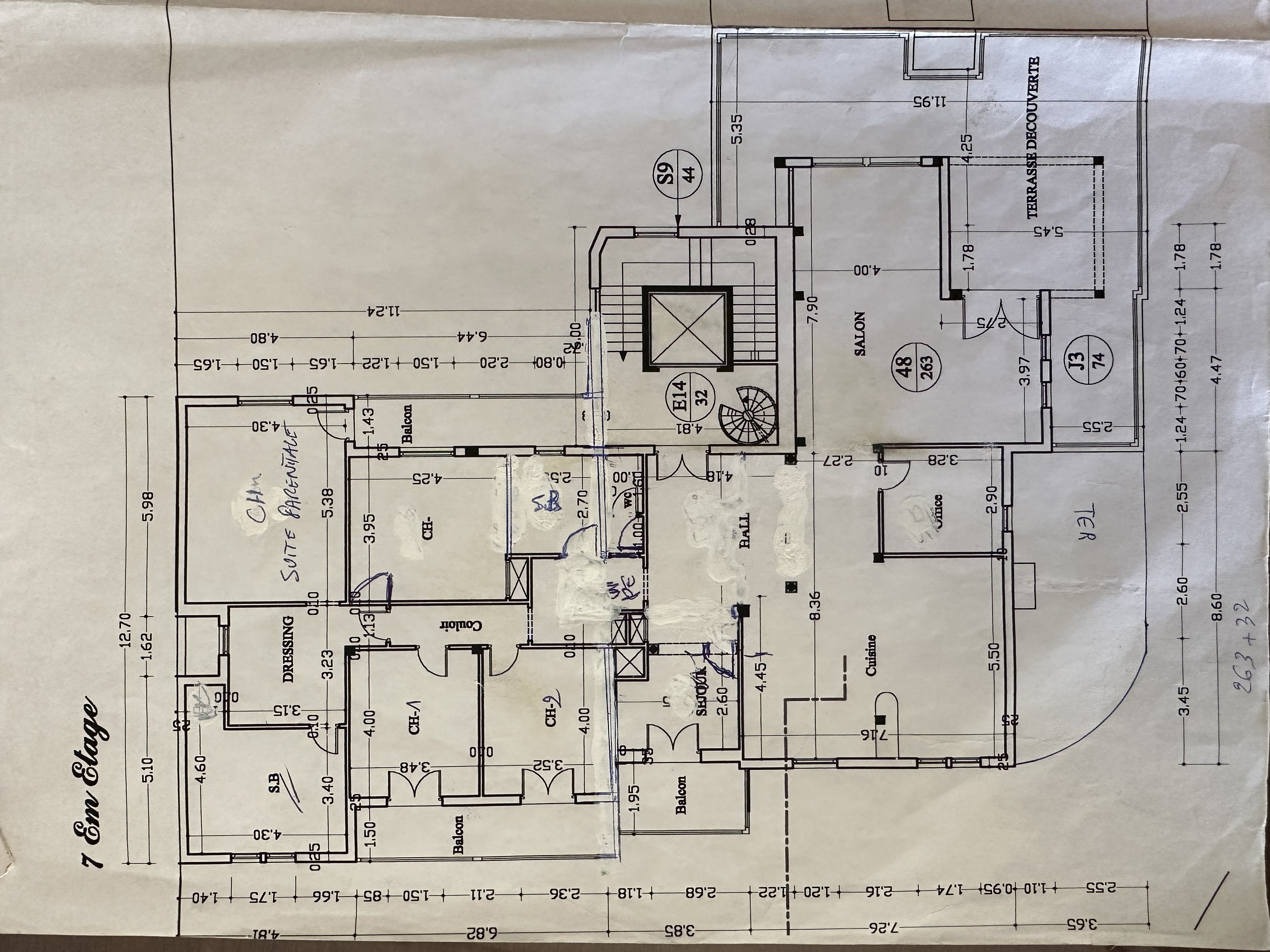 Sousse Jaouhara Sahloul Vente Appart. 5 pices+ Appartement penthouse 290m2 sahloul 1